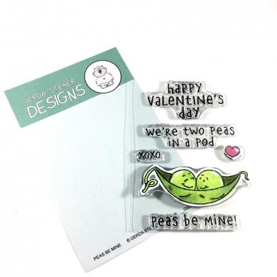 Gerda Steiner Clearstamps - Peas be Mine